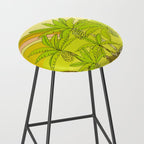 a frame simple living // banana pancakes // retro surf art by surfy birdy Stool Gallery Image 2