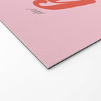 Take it Easy (Red/Pink Palette) Welcome Mat Gallery Image 2
