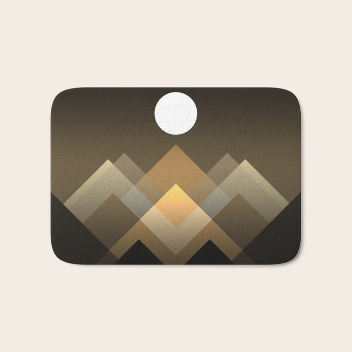 Path between hills Bath Mat Gallery Image 1