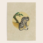 Tiger with magpie type-D : Minhwa-Korean traditional/folk art Poster Gallery Image 4