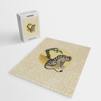 Tiger with magpie type-D : Minhwa-Korean traditional/folk art Jigsaw Puzzle Gallery Image 2