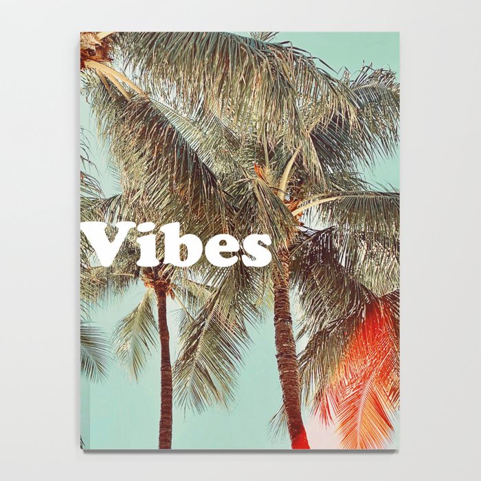 Good Vibes palms Notebook Gallery Image 4
