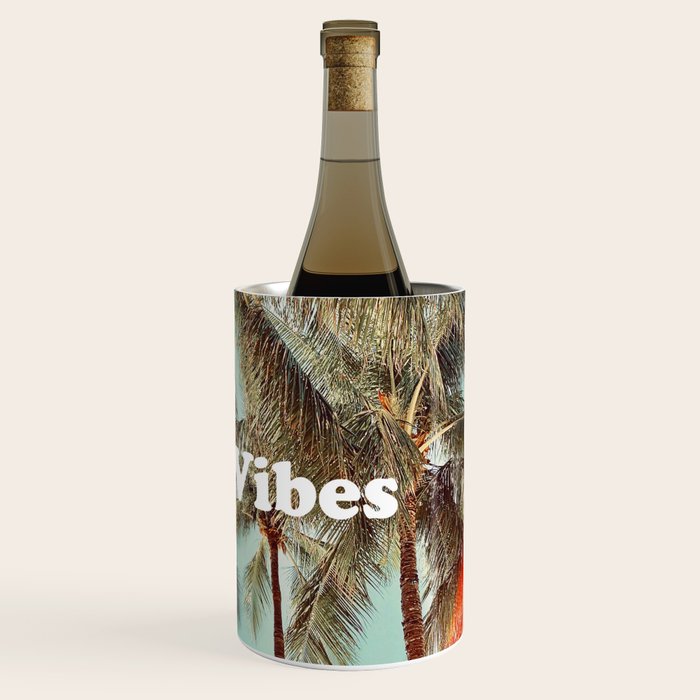 Good Vibes palms Wine Chiller Gallery Image 3