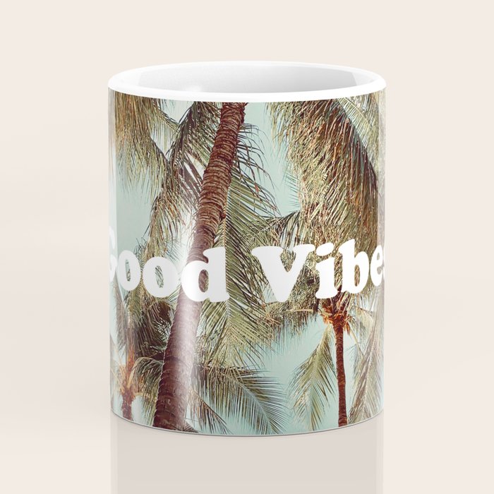 Good Vibes palms Coffee Mug Gallery Image 4