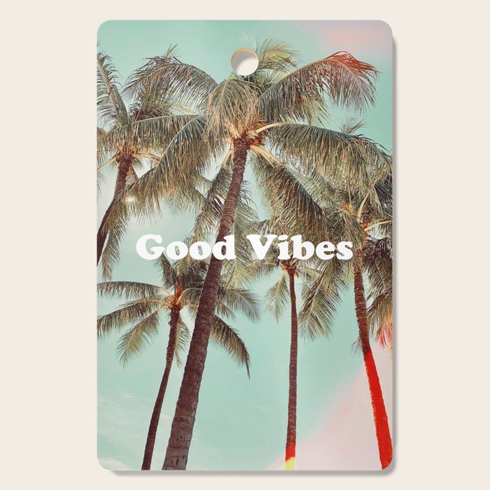 Good Vibes palms Cutting Board Gallery Image 1