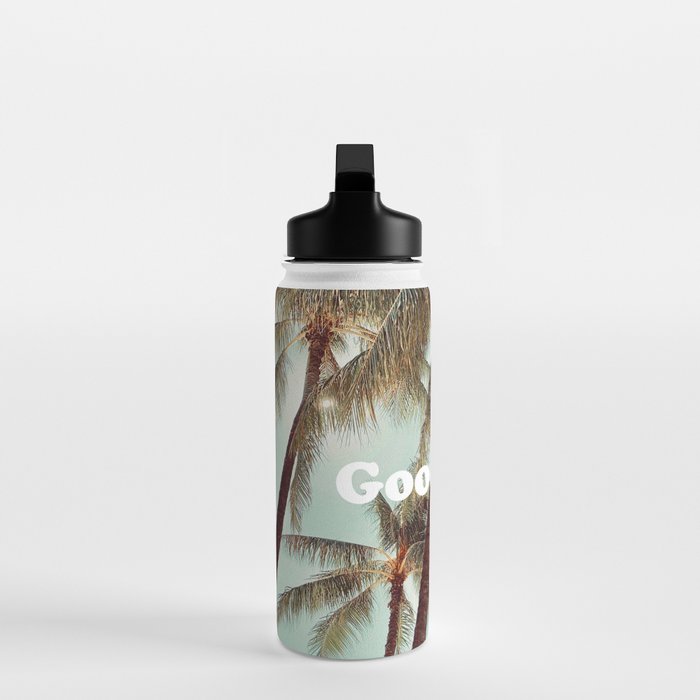 Good Vibes palms Water Bottle Gallery Image 3