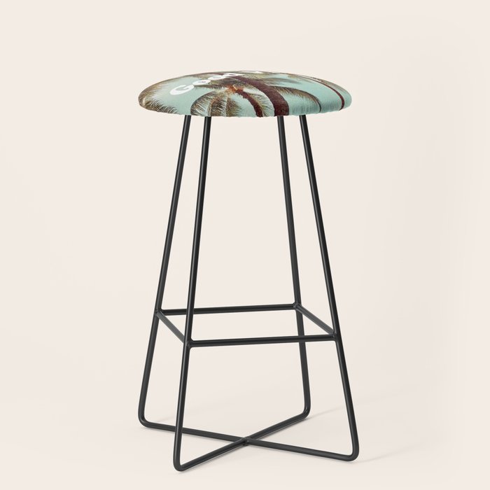Good Vibes palms Stool Gallery Image 1