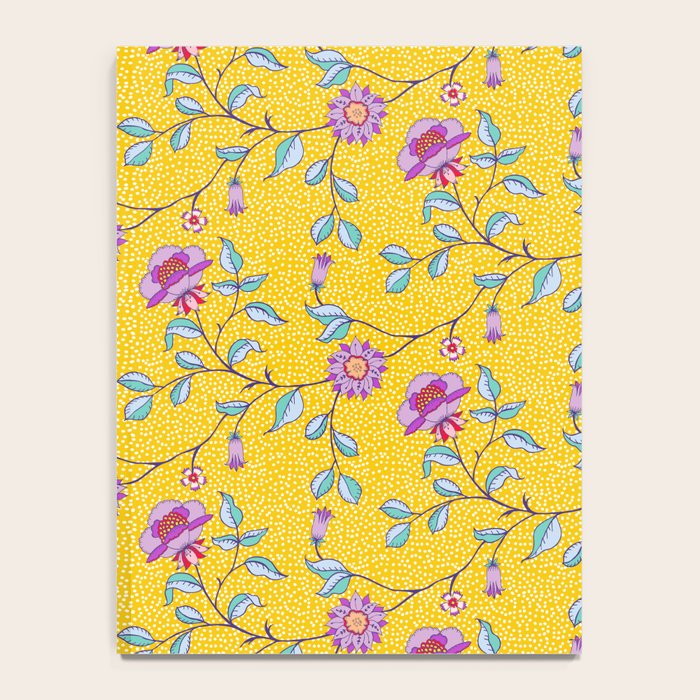 Vibrant Vintage Blooms Notebook Gallery Image 4