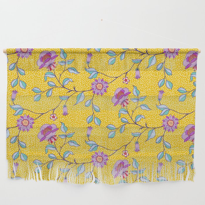 Vibrant Vintage Blooms Wall Hanging Gallery Image 1