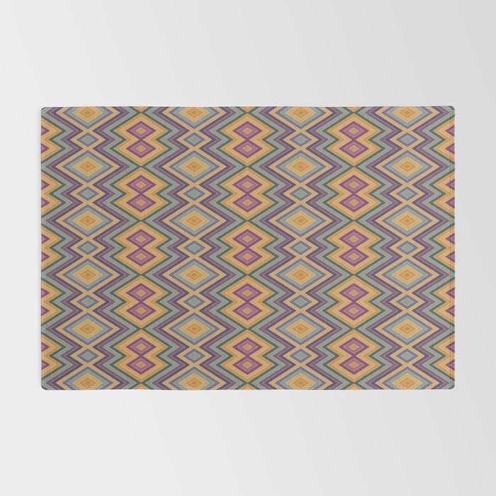 Boho Western Geometric Pattern IV Rug Gallery Image 2