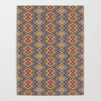 Boho Western Geometric Pattern IV Poster Gallery Image 4