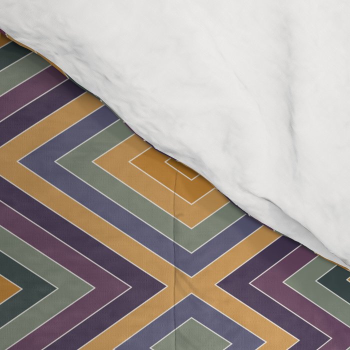 Boho Western Geometric Pattern IV Comforter Gallery Image 4