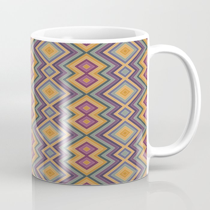 Boho Western Geometric Pattern IV Coffee Mug Gallery Image 1