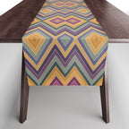 Boho Western Geometric Pattern IV Table Runner Gallery Image 1