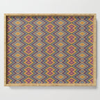 Boho Western Geometric Pattern IV Serving Tray Gallery Image 1