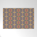 Boho Western Geometric Pattern IV Welcome Mat Gallery Image 1