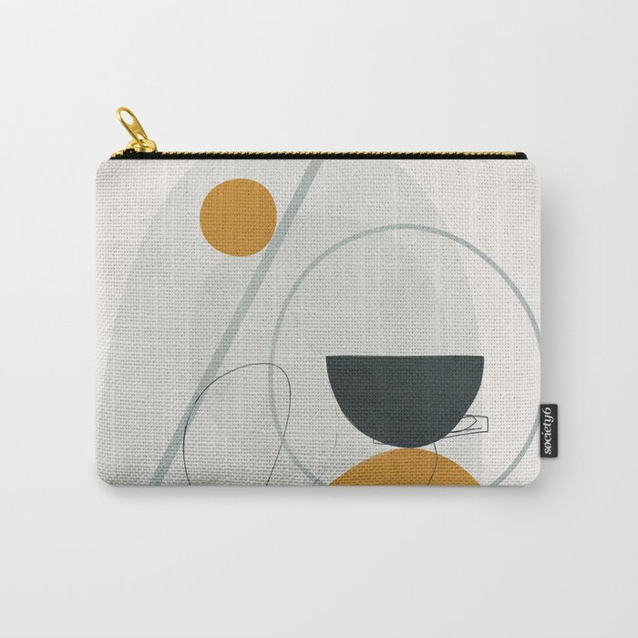 Abstract Shapes No.30 Carry All Pouch Gallery Image 1