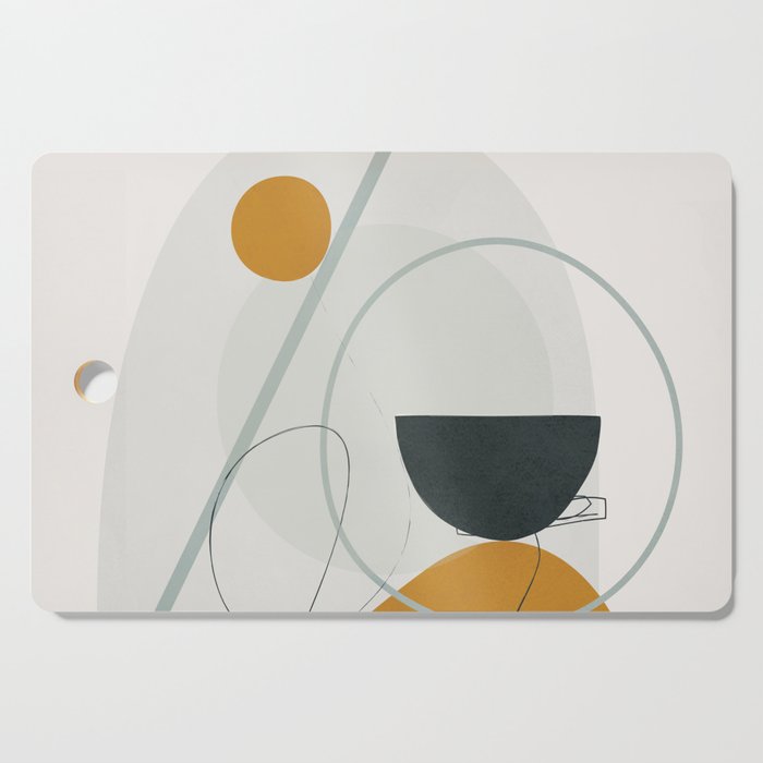 Abstract Shapes No.30 Cutting Board Gallery Image 1