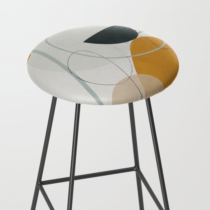 Abstract Shapes No.30 Stool Gallery Image 2