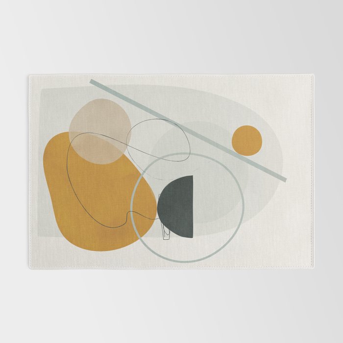 Abstract Shapes No.30 Rug Gallery Image 2
