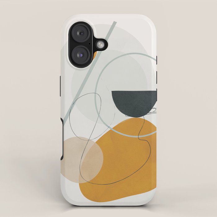 Abstract Shapes No.30 iPhone Case Gallery Image 1