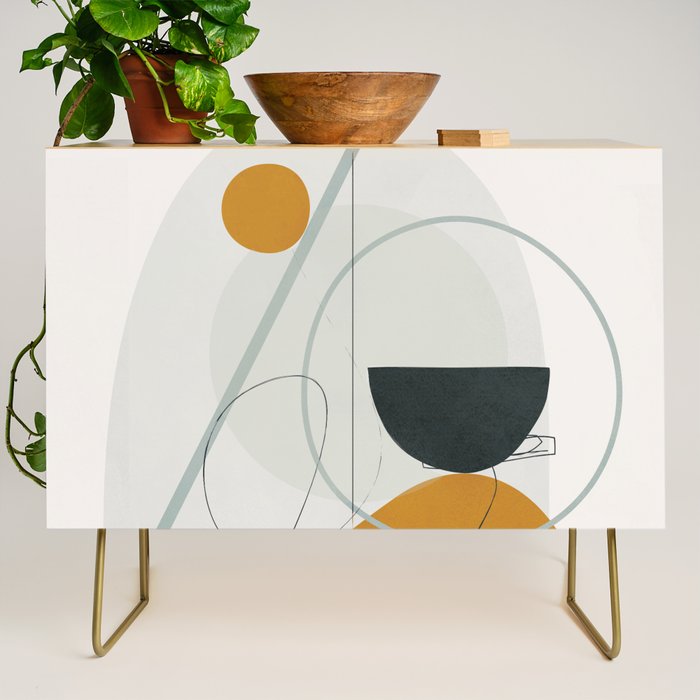 Abstract Shapes No.30 Credenza Gallery Image 1