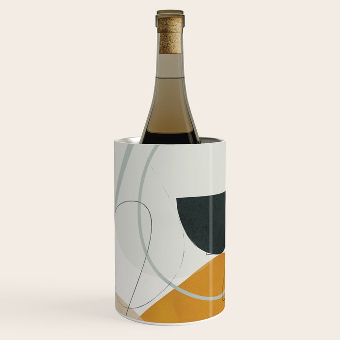 Abstract Shapes No.30 Wine Chiller Gallery Image 1