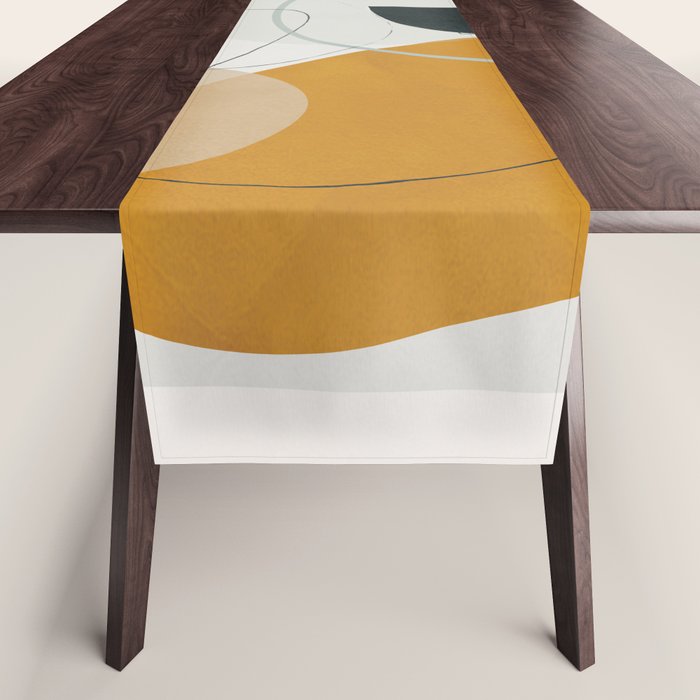 Abstract Shapes No.30 Table Runner Gallery Image 1