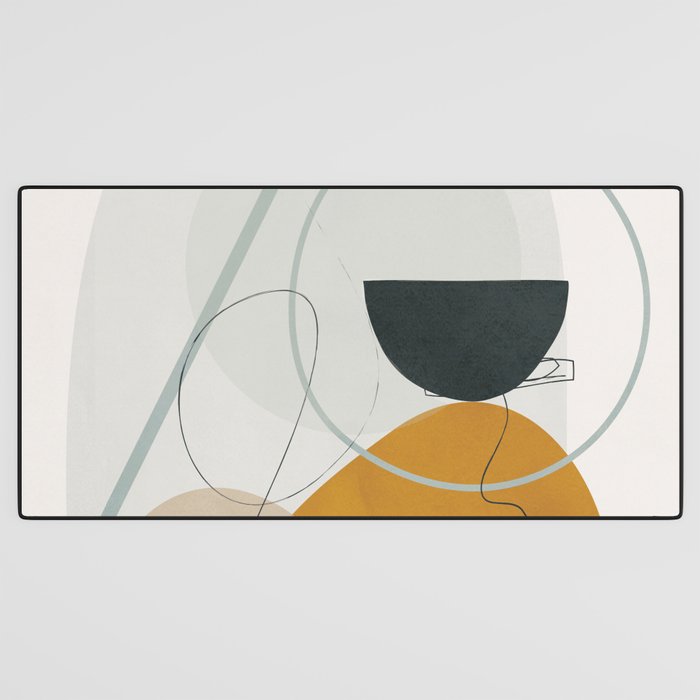Abstract Shapes No.30 Desk Mat Gallery Image 3