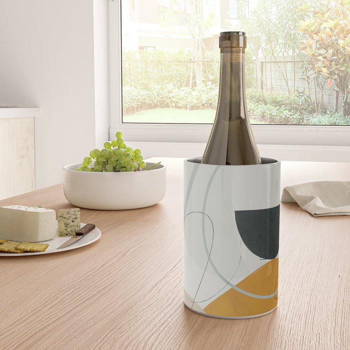 Abstract Shapes No.30 Wine Chiller Gallery Image 4