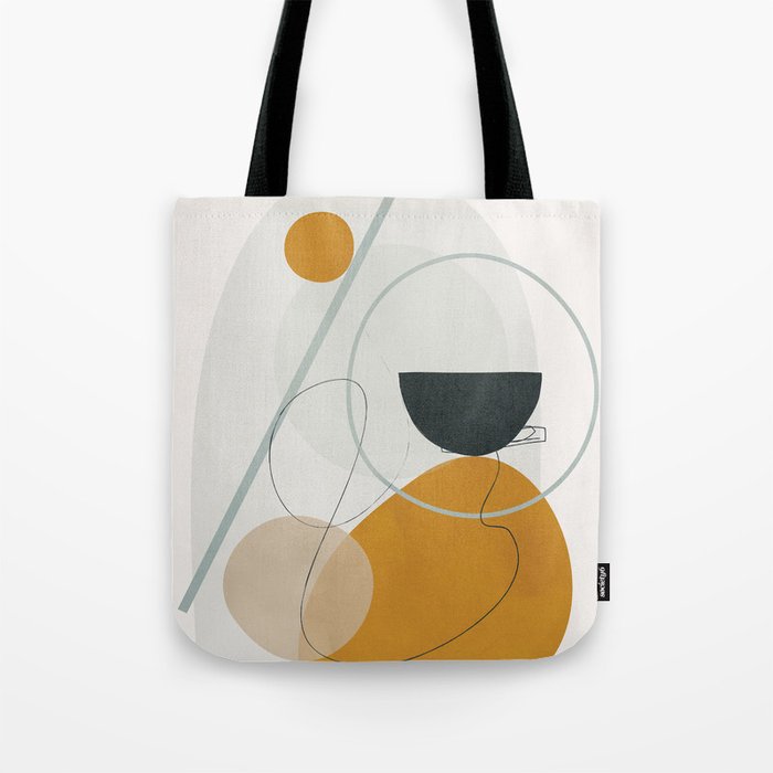 Abstract Shapes No.30 Tote Bag Gallery Image 1