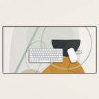 Abstract Shapes No.30 Desk Mat Gallery Image 1