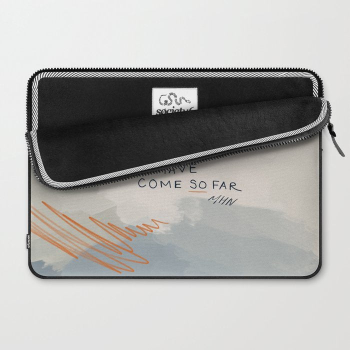 You Have Come So Far, Quote Laptop Sleeve Gallery Image 2
