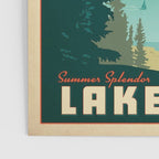 Vintage travel poster-Lake Tahoe. Poster Gallery Image 3