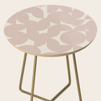 Contemporary Geometric Shapes - Natural Neutral Side Table Gallery Image 2