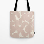 Contemporary Geometric Shapes - Natural Neutral Tote Bag Gallery Image 1