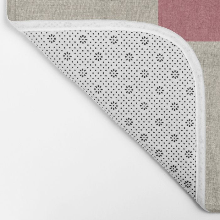 Pink Cottage Quilt Bath Mat Gallery Image 2