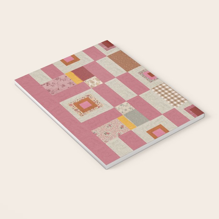 Pink Cottage Quilt Notebook Gallery Image 3