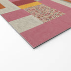 Pink Cottage Quilt Welcome Mat Gallery Image 2
