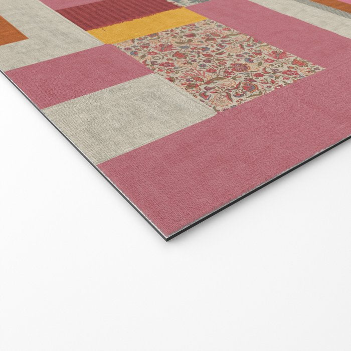 Pink Cottage Quilt Welcome Mat Gallery Image 2