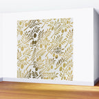 Gold Olive Branches Wall Mural Gallery Image 2