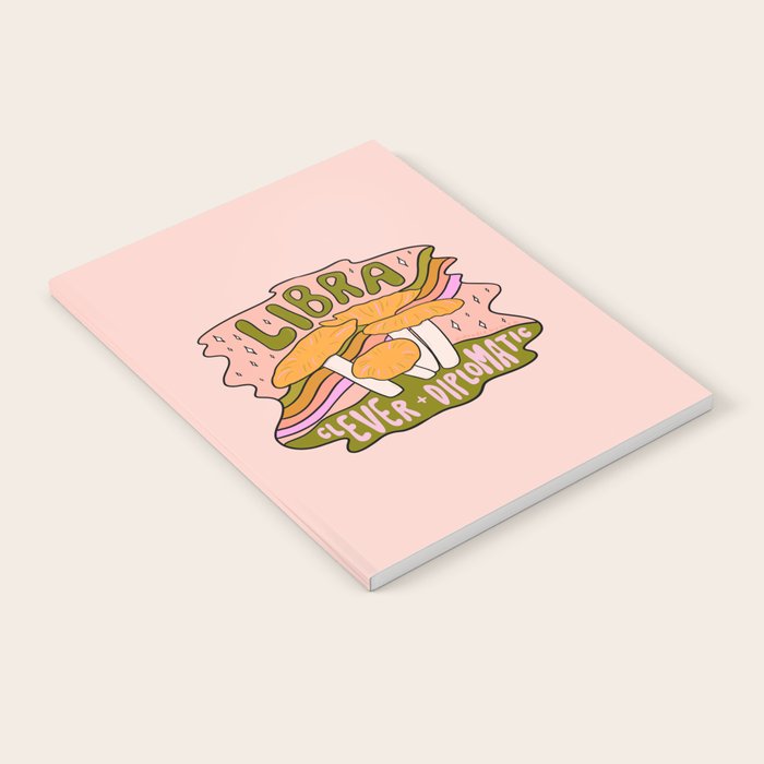 Libra Mushroom Notebook Gallery Image 1