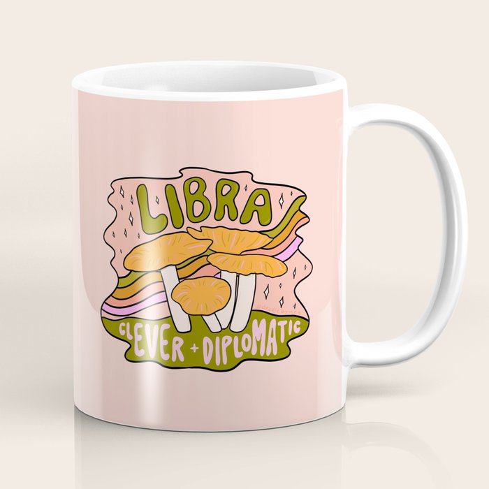 Libra Mushroom Coffee Mug Gallery Image 1