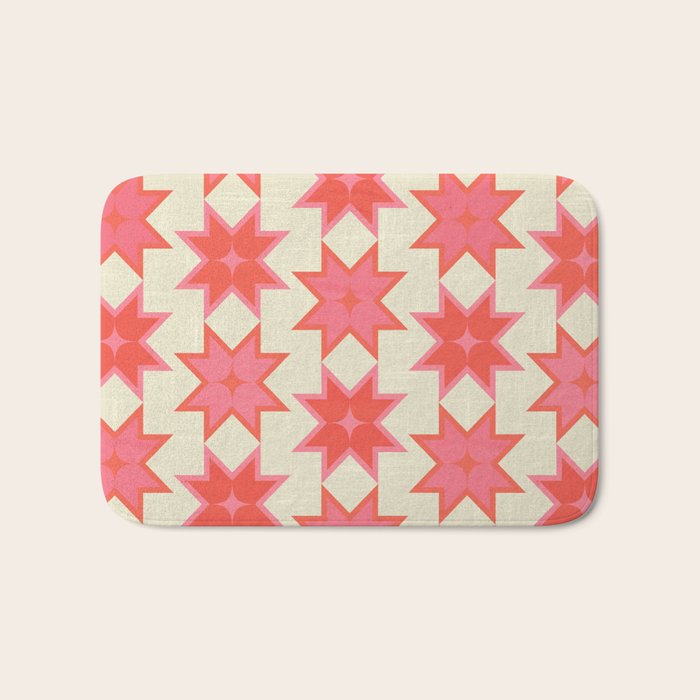Celestial Winter Quilt Pattern Bath Mat Gallery Image 1