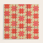 Celestial Winter Quilt Pattern Wood Wall Art Gallery Image 1