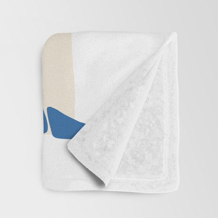 NUDE FEMINISTE - Feminist Art - Matisse Nude Blue Throw Blanket Gallery Image 3