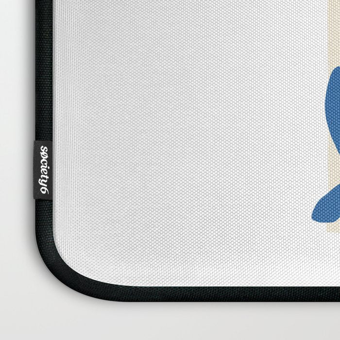 NUDE FEMINISTE - Feminist Art - Matisse Nude Blue Laptop Sleeve Gallery Image 3