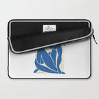 NUDE FEMINISTE - Feminist Art - Matisse Nude Blue Laptop Sleeve Gallery Image 2