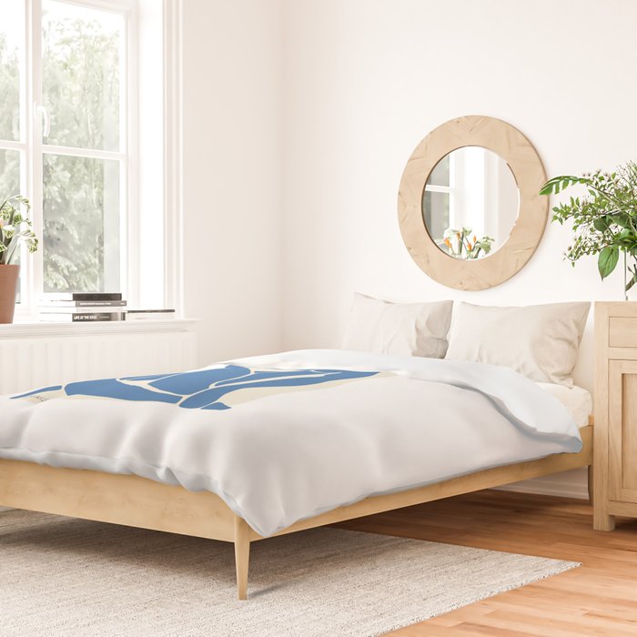 NUDE FEMINISTE - Feminist Art - Matisse Nude Blue Duvet Cover Gallery Image 2