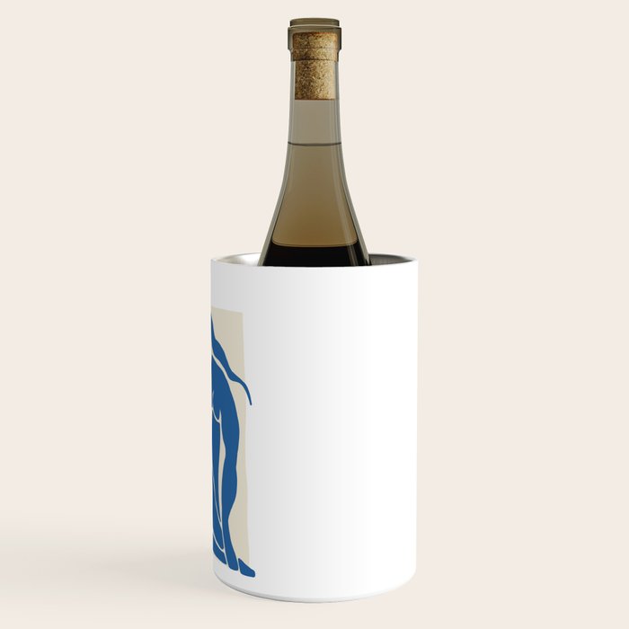 NUDE FEMINISTE - Feminist Art - Matisse Nude Blue Wine Chiller Gallery Image 3